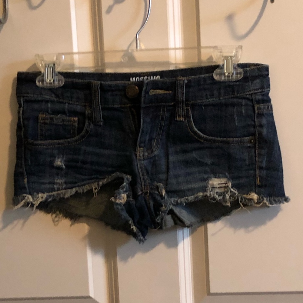 Distressed Jean Shorts